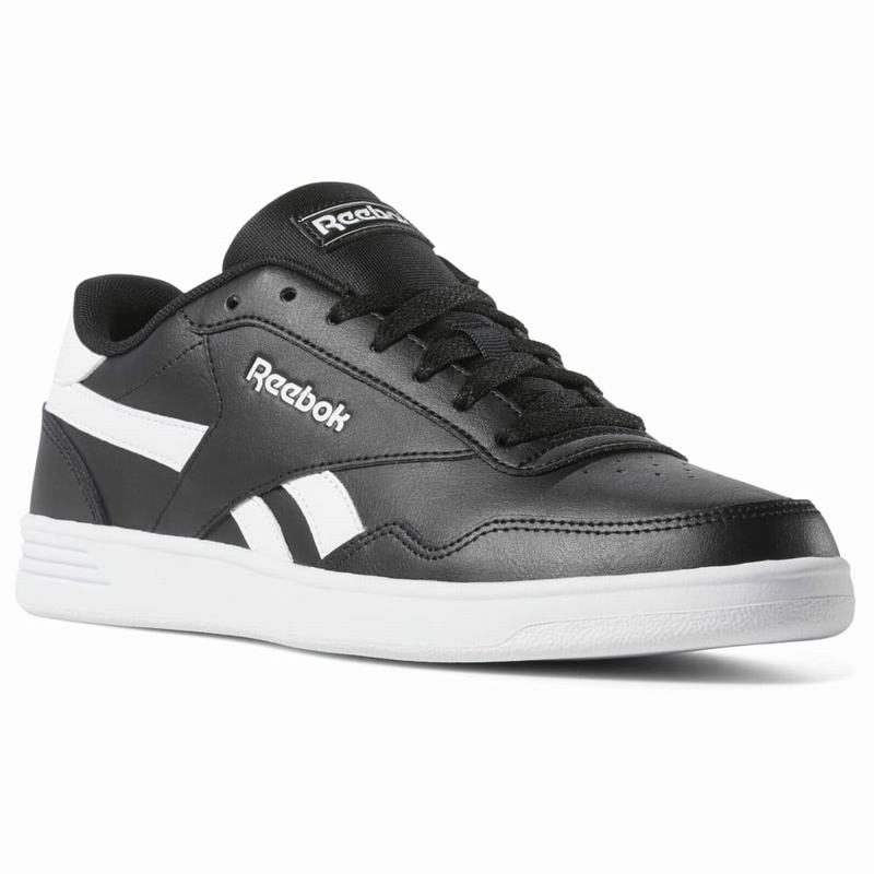 Tenisi Reebok Royal Techque Barbati Negrii/Albi Romania WN4699HW